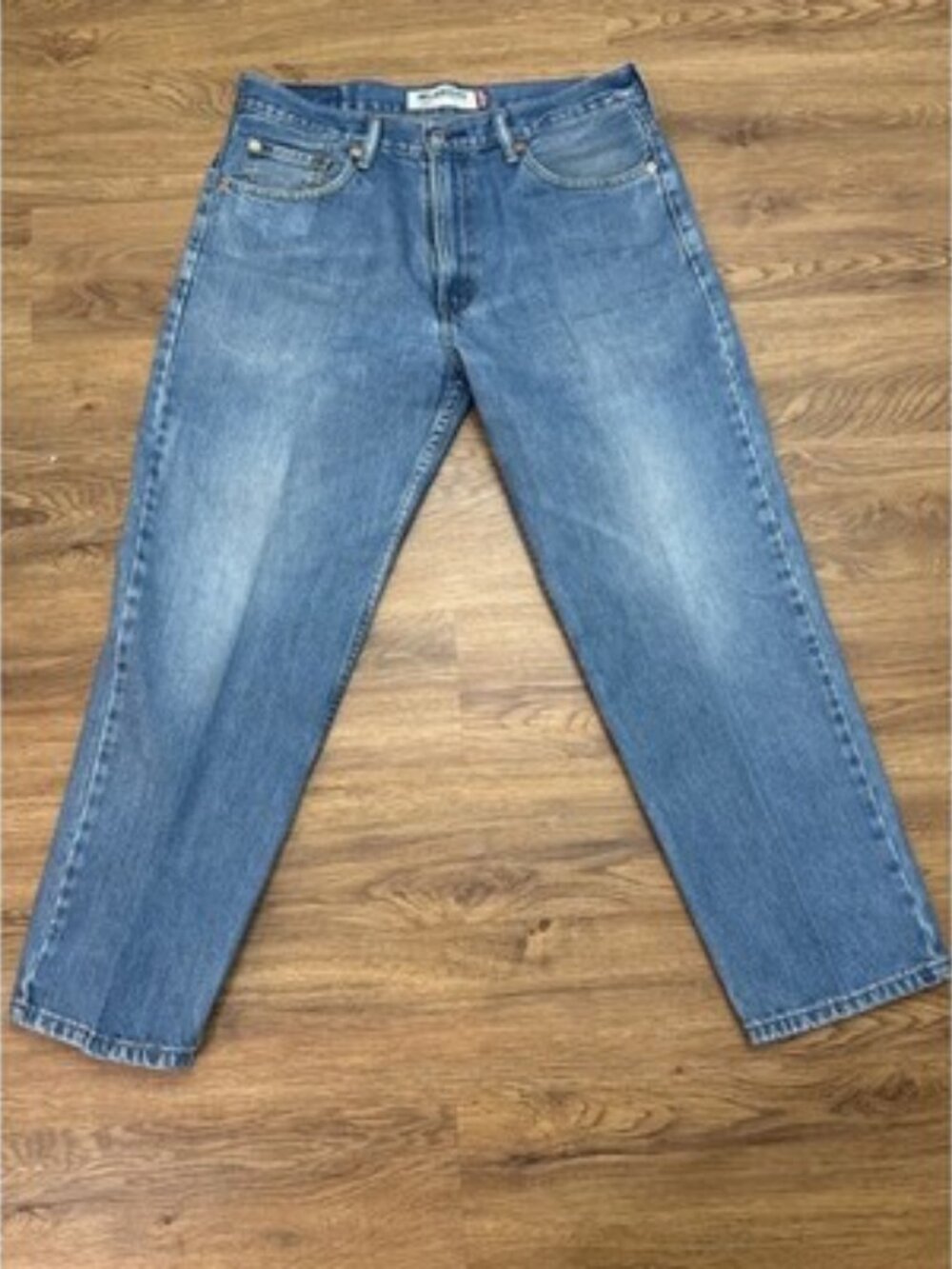 Levi Strauss 550 Relaxed Fit Men Jeans Blue W34 L29